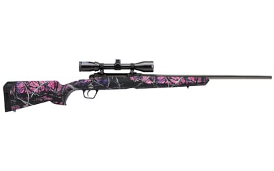 Savage Arms Axis XP Camo Muddy Girl – Compact 223 Rem 4 Round Bolt Action Centerfire Rifle, Sporter – 57271