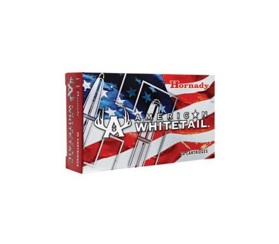 Hornady 7mm Remington Magnum 154gr Interlock American Whitetail Ammunition, 20 Round Box – 80590