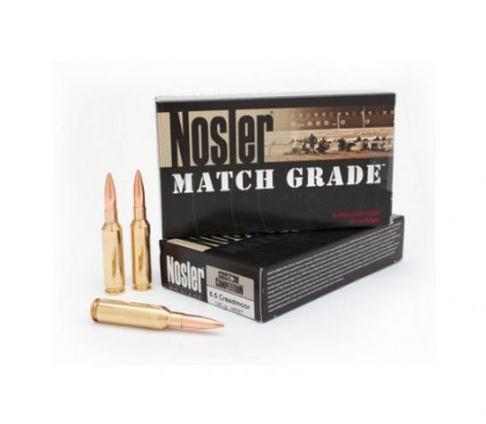 Nosler 6.5 Creedmor 140gr Custom Competition HPBT Ammunition, 20 Round Box- 43455