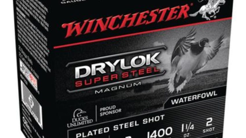 Winchester Super-X Drylok Steel NT Mag Loads 12ga 3" 1-1/4oz 2Shot 25rd/Box