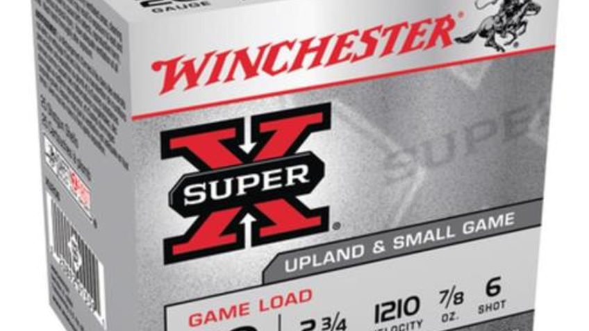 Winchester Super-X Game 20 Ga, 2.75", .88 oz, 6 Shot, 25rd/Box