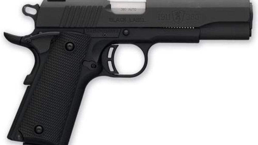 Browning 1911-380 Black Label Compact, .380 ACP, 3-5/8", 8rd