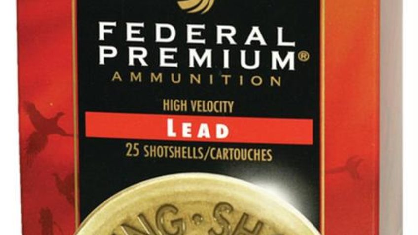 Federal Premium Wing-Shok High Velocity Lead 12ga, 2.75", 1-3/8oz, 5 Shot, 25rd/Box