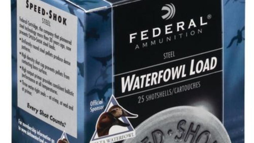 Federal Speed-Shok Steel 12 Ga, 3.5", 1550 FPS, 1.375oz, T Shot, 25rd/Box