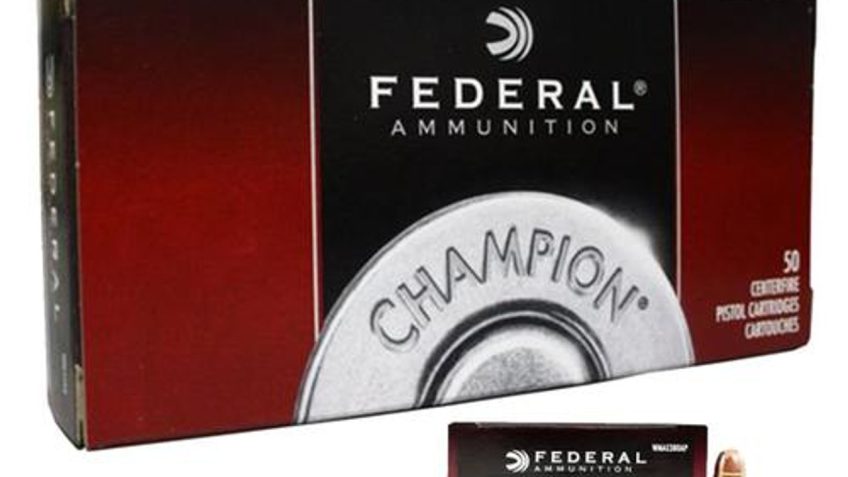 Federal Champion, 380 ACP, 95Gr, Full Metal Jacket, 50rd Box