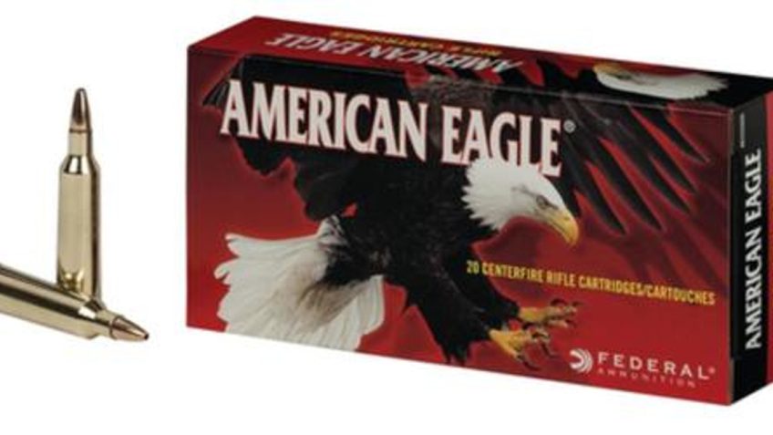 Federal American Eagle .22-250 Remington 50gr, Jacketed Hollow Point 20rd Box