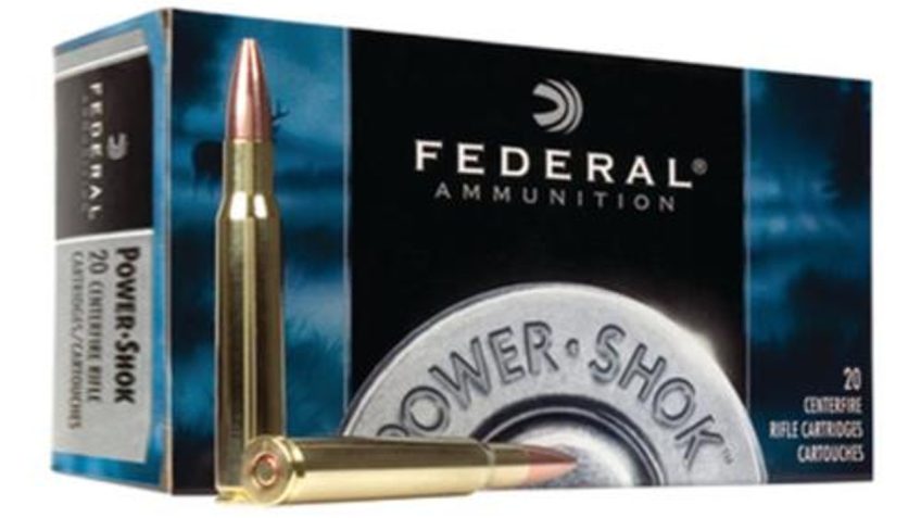 Federal Power-Shok .270 Winchester 150gr, Soft Point Round Nose 20rd Box