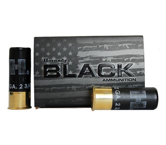 Hornady Black 12ga 00 Buckshot 2 3/4" Shotgun Ammunition 10rds – 86249