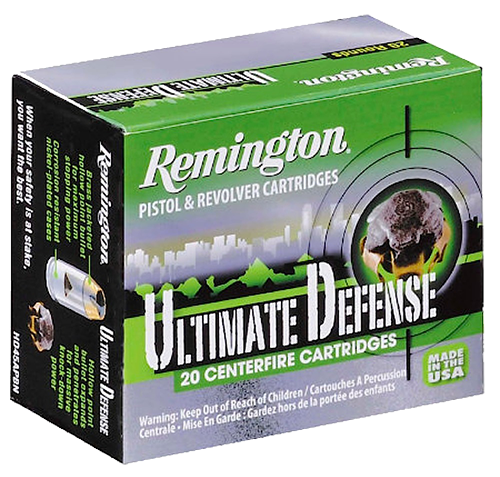 Remington Ultimate Defense 38 Special 125gr BJHP Handgun Ammo – 20 Rounds