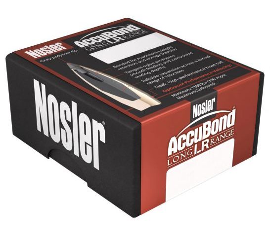 Nosler Trophy Grade 6.5 Creedmoor 129 grain AccuBond Long Range Rifle Ammo, 20/Box – 60091