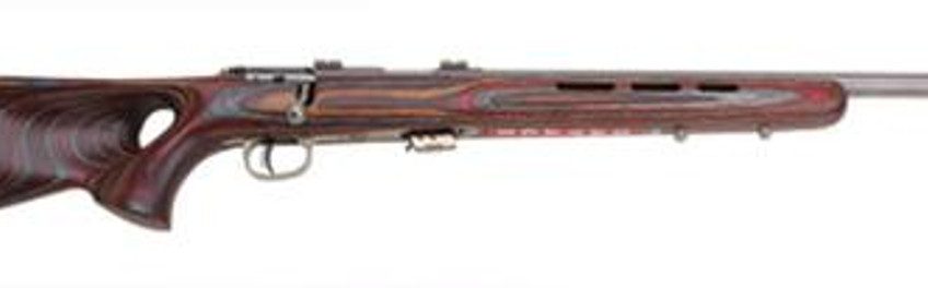 Savage MarkII BTVS-RJ Bolt 22LR 21" S/S Royal Jacaranda Stock, 5 Rd