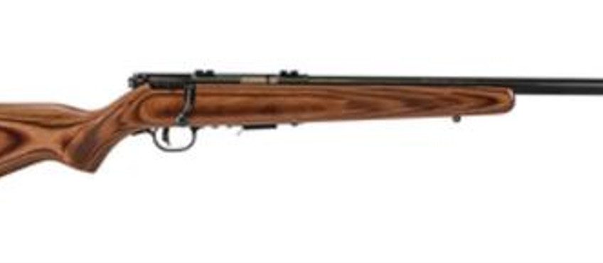 Savage Model 93R17 Bv .17 HMR 21" Heavy Barrel Blue Finish Laminated Stock Accutrigger 5 Round