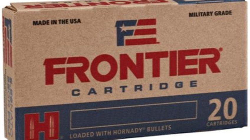 Frontier .223 Remington 55gr, Full Metal Jacket 150 Rounds Per Box