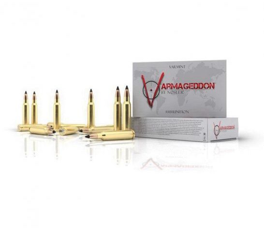 Nosler 308 110 grain FB Tipped Varmageddon Rifle Ammo, 20/Box – 40272