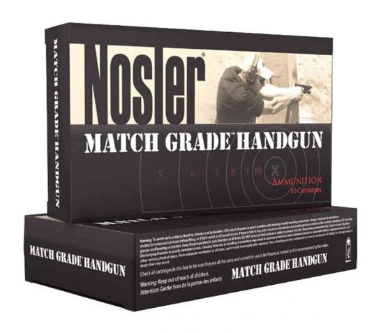 Nosler Match Grade 40 S&W 180 grain JHP 20 Rounds Ammunition – 51279