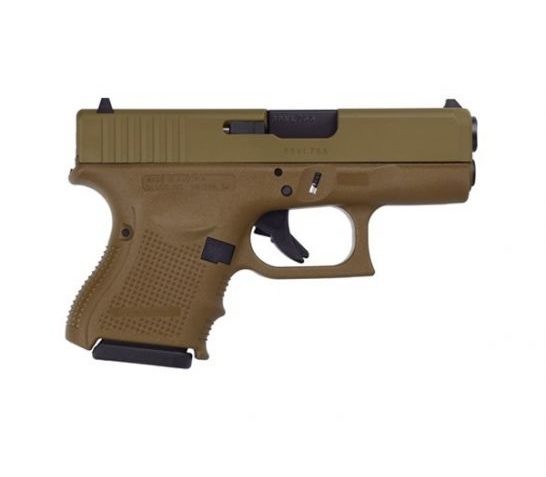 Glock 26 Gen 4 9mm Pistol W/ FDE SlideFrame – PG2650204D Display Model