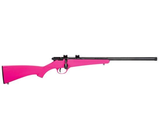 Savage Arms Rascal FV-SR (Pink) 22 LR 16.11 Round Bolt Action Rimfire Rifle – 13835