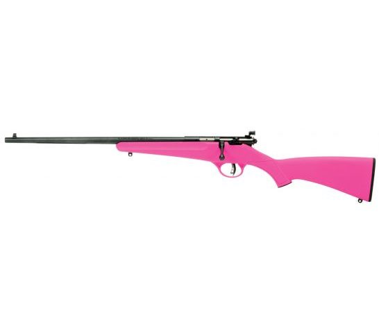 Savage Arms Rascal (Pink) LH 22 LR 16.11 Round Bolt Action Rimfire Rifle, Sporter – 13844