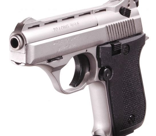 Phoenix Arms 22 LR Double 10 Round Pistol, Nickel – HP2ANB