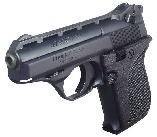 Phoenix Arms 22 LR Double 10 Round Pistol, Black – HP3ABB