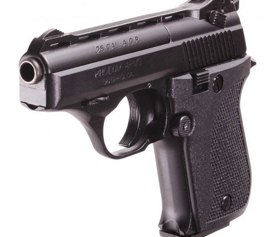 Phoenix Arms 25 ACP Double 10 Round Pistol, Black – HP5ABB