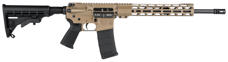 Diamondback DB15 Tactical Rifle Flat Dark Earth .223 Rem / 5.56 16" Barrel 30-Rounds With 6 Position Stock