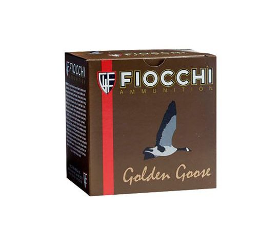 Fiocchi 12ga 3.5" 1-5/8oz #2 Golden Goose Steel Shotshell Ammunition 25 Round Box – 1235GG2