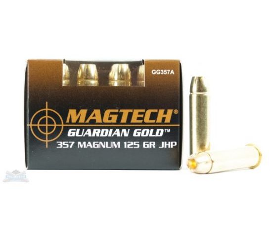 Magtech 357 Magnum 125gr JHP Ammunition Guardian Gold  20rds – GG357A