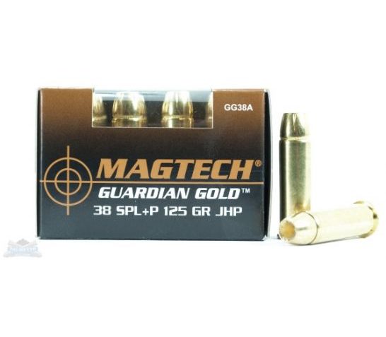 Magtech 38 Special 125gr JHP Ammunition Guardian Gold – GG38A