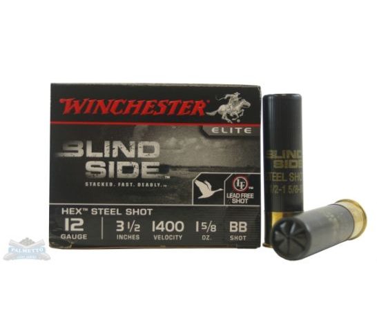 Winchester 12ga 3.5" BB BlindSide Hex Ammunition 25rds – SBS12LBB