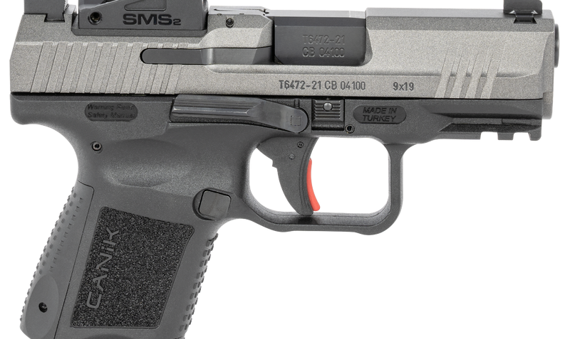 Canik TP9 Elite SC Tungsten 9mm 3.6" Barrel 12-Rounds Shield SMS2