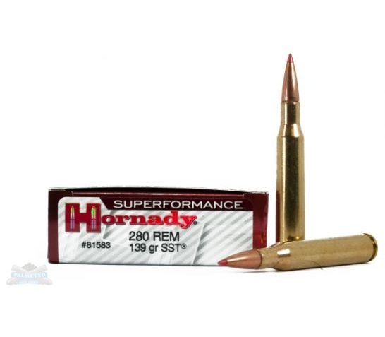 Hornady 280 Remington 139gr SST Superformance Ammunition 20rds – 81583