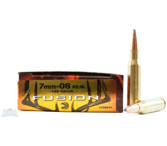 Federal 7mm-08 Remington 120gr Fusion Ammuniton 20rds – F708FS2