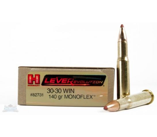 Hornady 30-30 Win 140gr MonoFlex LeverEvolution Ammunition 20rds – 82731