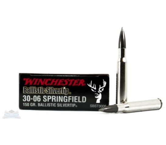 Winchester 30-06 150gr Ballistic Silvertip 20 Rounds Ammunition – SBST3006