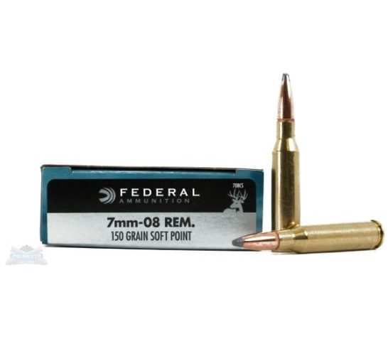 Federal 7mm-08 150gr SP Power-Shok Ammunition 20rds – 708CS