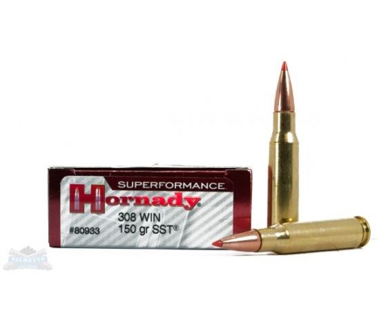 Hornady 308 Win 150gr SST Custom Ammunition 20rds – 8093