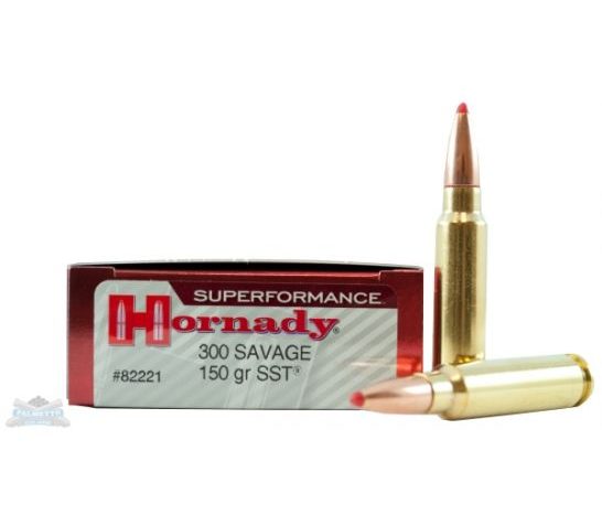 Hornady 300 Savage 150gr SST Superformance Ammunition 20rds – 82221