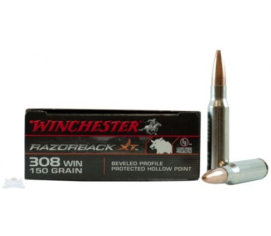 Winchester 308 150gr RazorBack XT Ammunition 20rds – S308WB