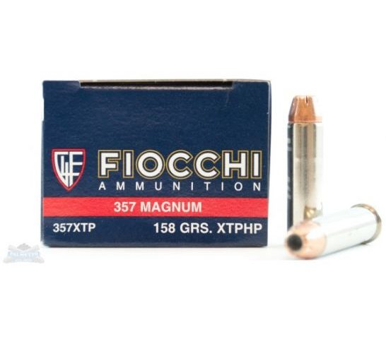 Fiocchi Ammunition 357 Magnum 158gr XTP Ammunition 25rds – 357XTP25