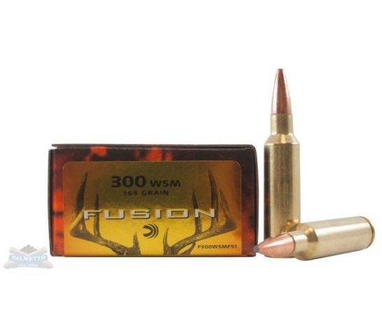 Federal 300 WSM 165gr Fusion Ammunition 20rds – F300WSMFS1