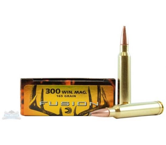 Federal 300 Winchester Magnum 165gr Fusion Ammunition 20rds – F300WFS2