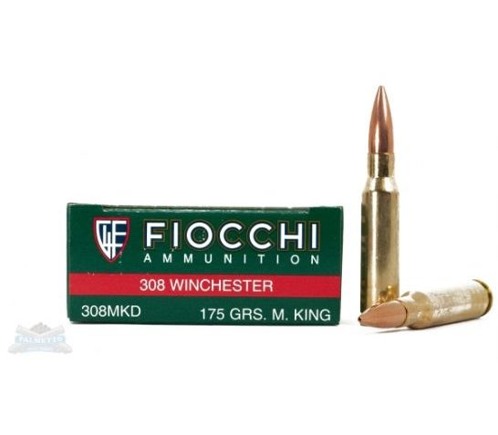 Fiocchi 308 175gr BTHP MatchKing Ammunition 20rds – 308MKD