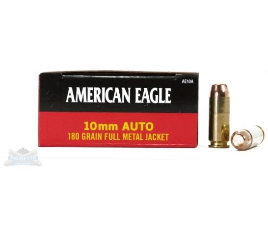 American Eagle 10mm Auto 180gr FMJAmmunition 50rds – AE10A