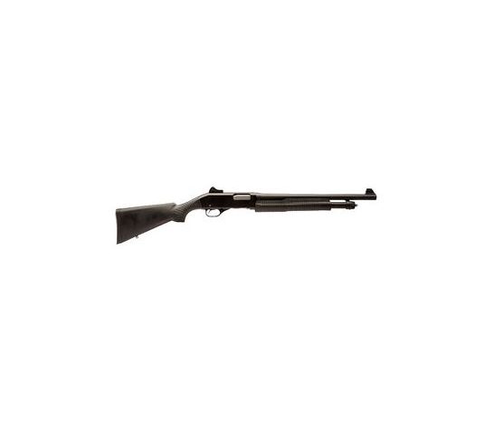 Stevens 320 Security Pump – 12 GA, 18.5" Barrel, Ghost Ring Sight