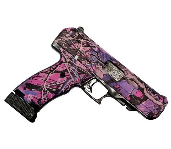 Hi-Point 45 ACP 9+1 Round Semi Auto Striker Fire Handgun, Pink Camouflage – 34510PI