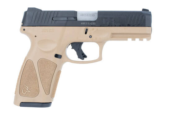 Taurus G3 9mm Luger 4in FDE/Black Pistol – 17+1 Rounds