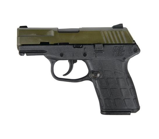 Kel-Tec Pistol PF9 Green/Black Cerakote 9mm Pistol PF9GRNBLK