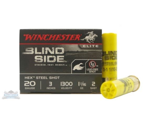 Winchester 20ga 3" #2 Blindside Ammunition 25rds – SBS2032