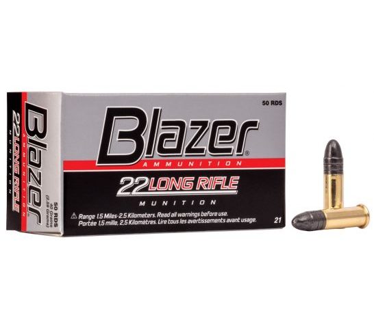 CCI Blazer .22 Long Rifle 40gr Solid Ammunition 500rds (10 Boxes of 50) – 0021